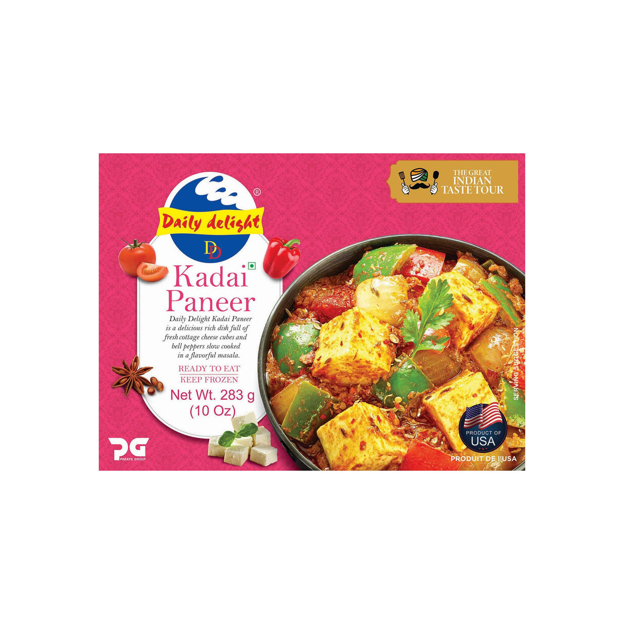 DAILY DELIGHT KADAI PANEER