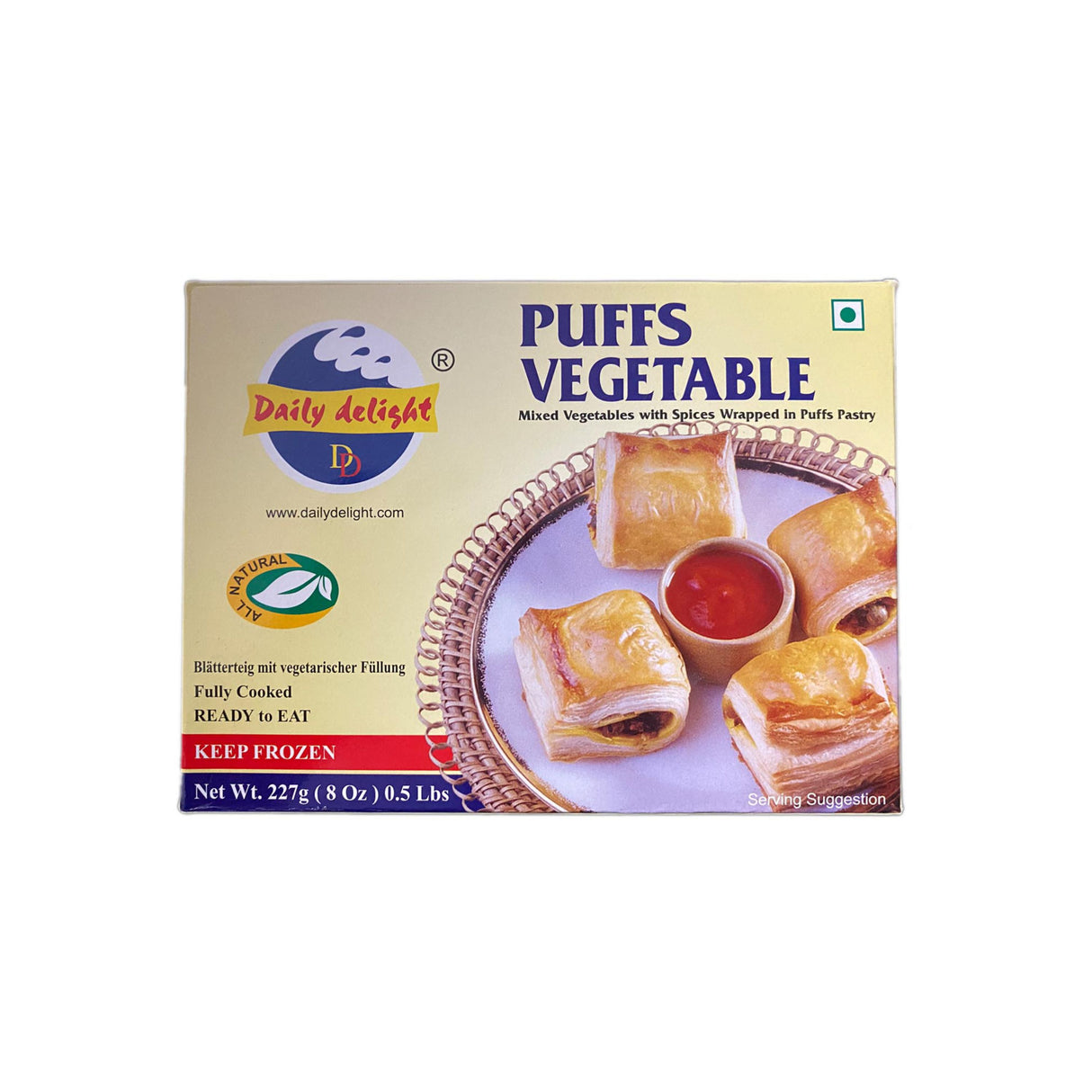 DAILY DELIGHT PUFFS VEGETABLE