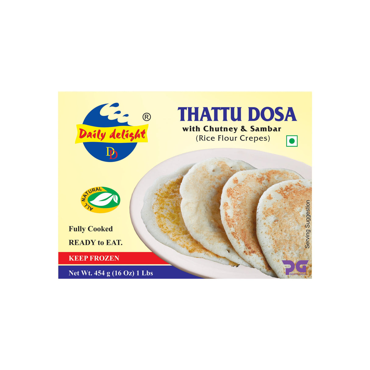 DAILY DELIGHT THATTU DOSA