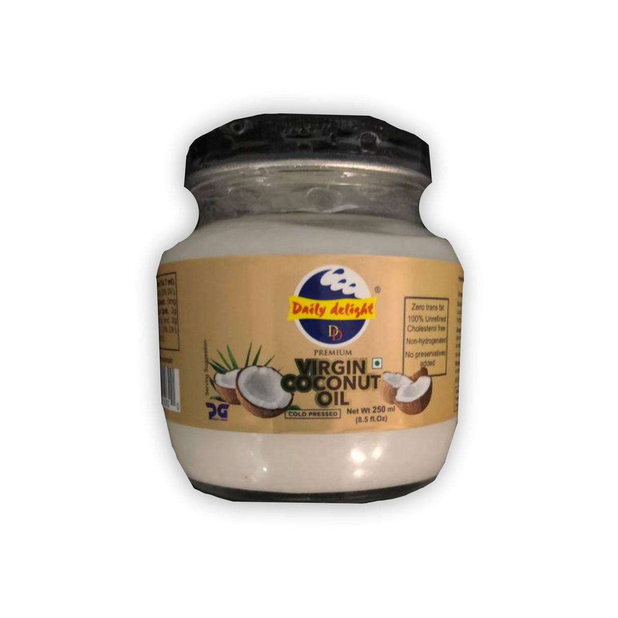 DAILY DELIGHT VIRGIN COCONUT OIL 250ML