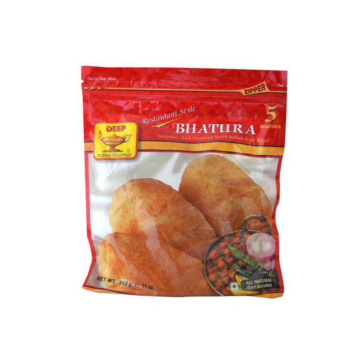 DEEP BHATURA - 5 PCS