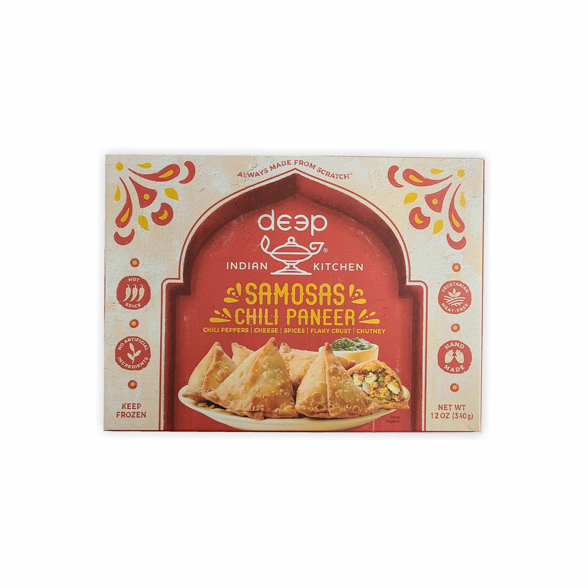 DEEP CHILI PANEER SAMOSAS