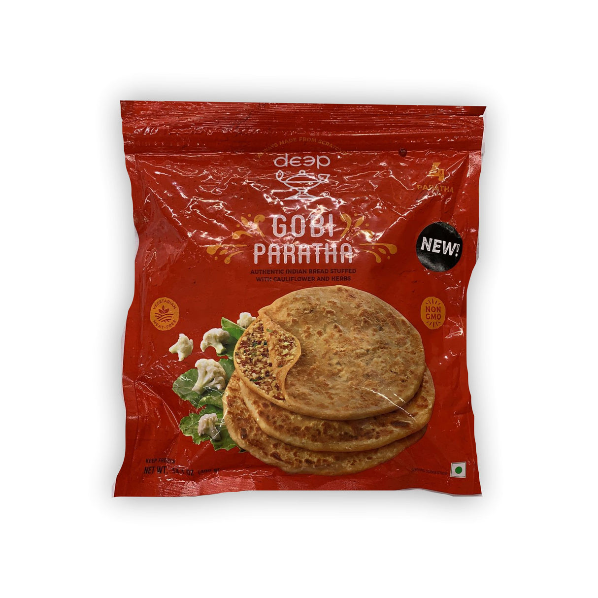 DEEP GOBI PARATHA - 4PCS