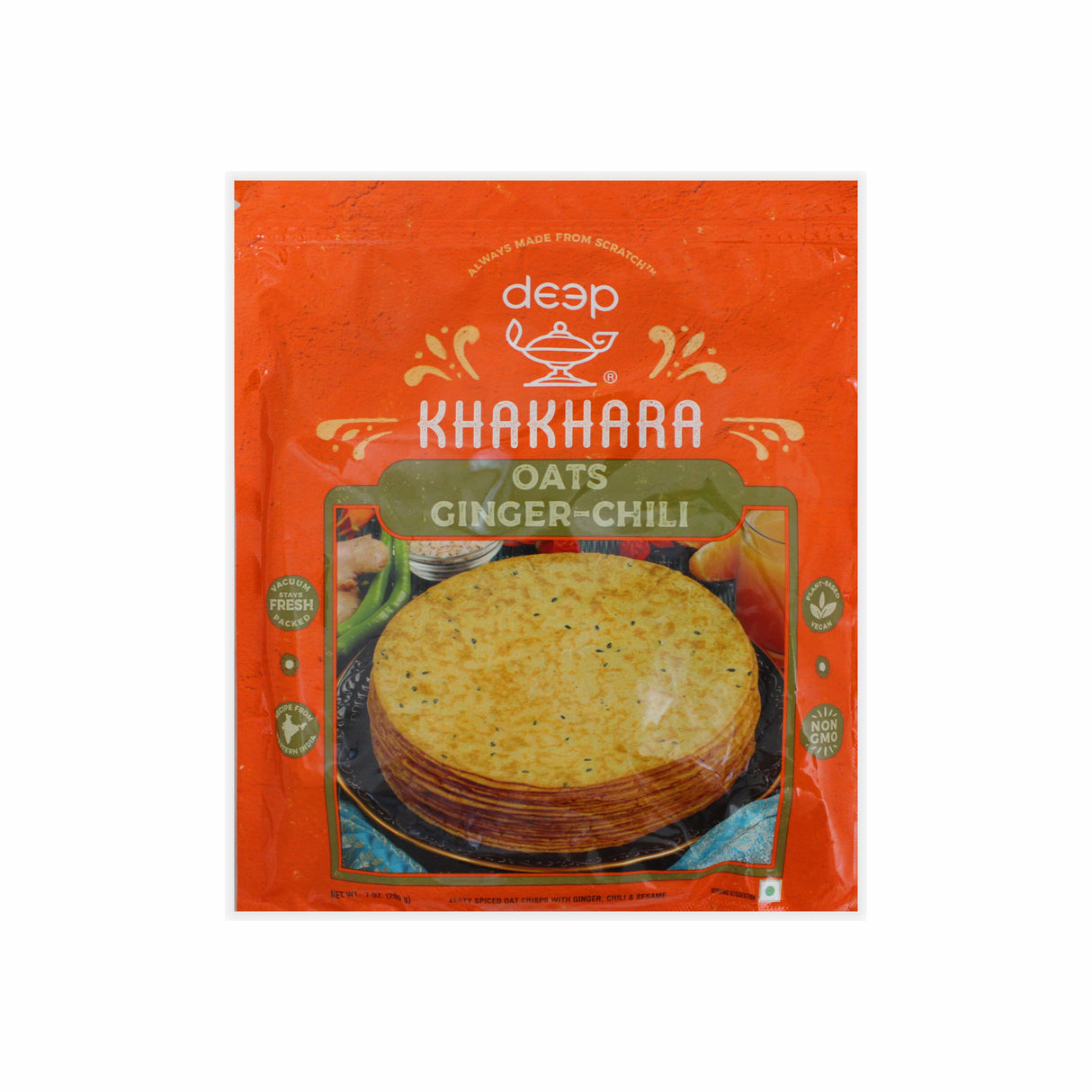 DEEP KHAKHARA OATS GINGER - CHILI