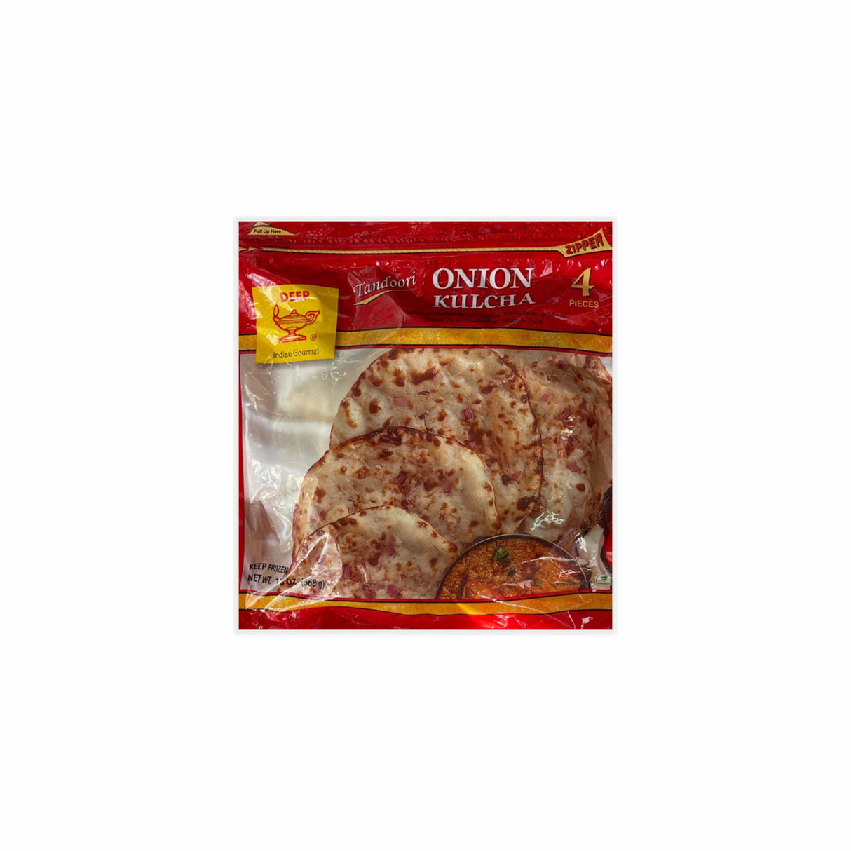 DEEP ONION KULCHA 4PCS