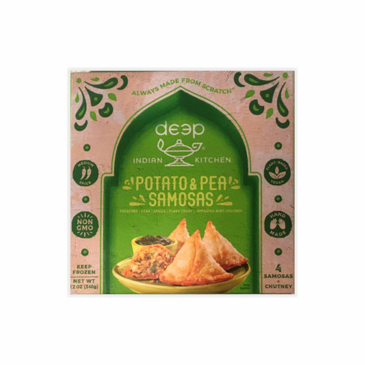 DEEP POTATO & PEA SAMOSAS