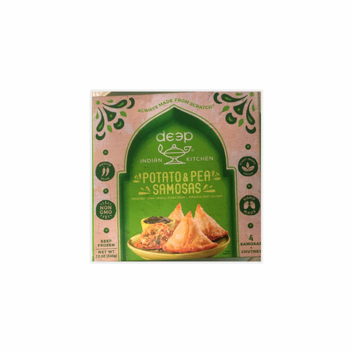 DEEP POTATO & PEAS SAMOSA 36PCS