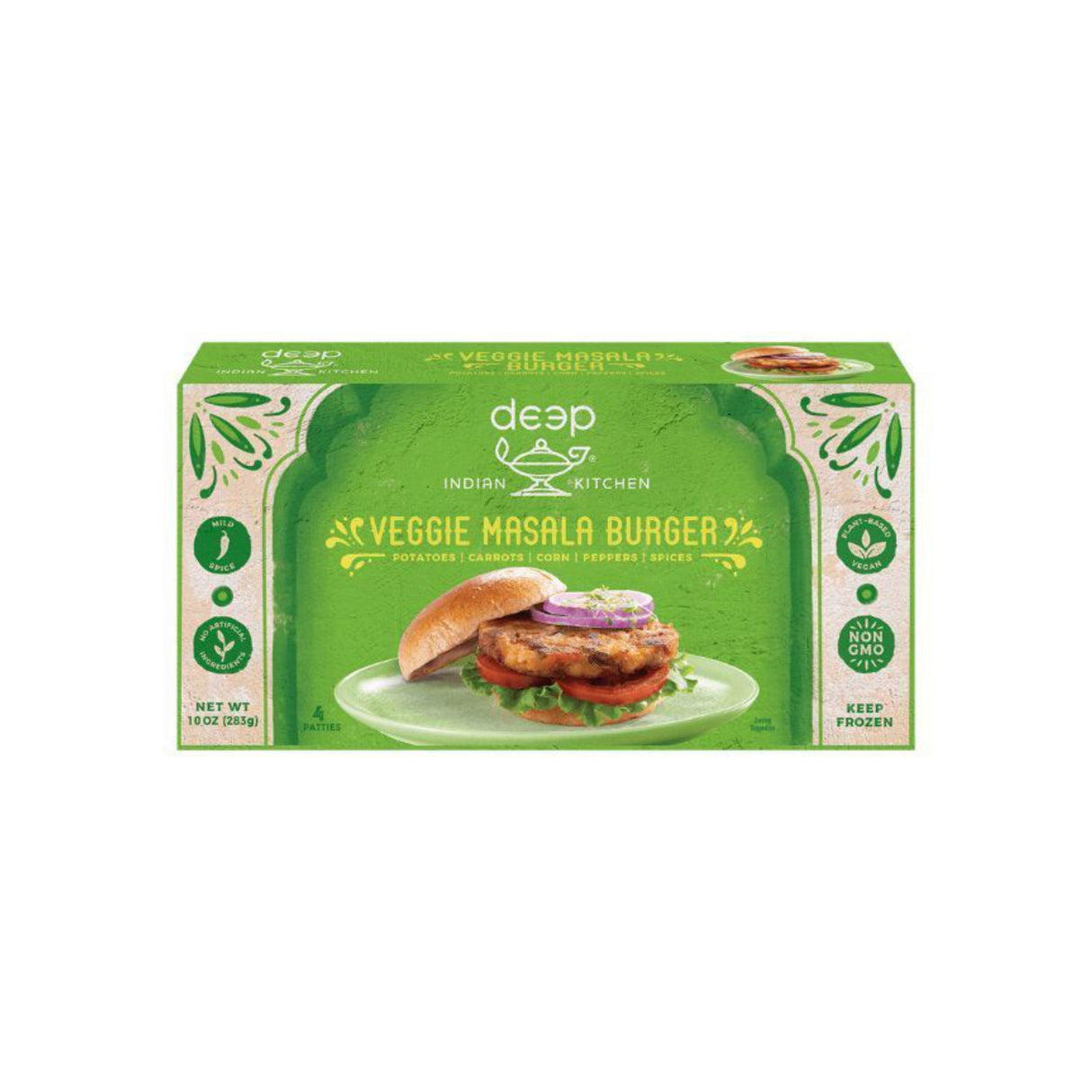 DEEP VEGGIE MASALA BURGER 16PATTIES