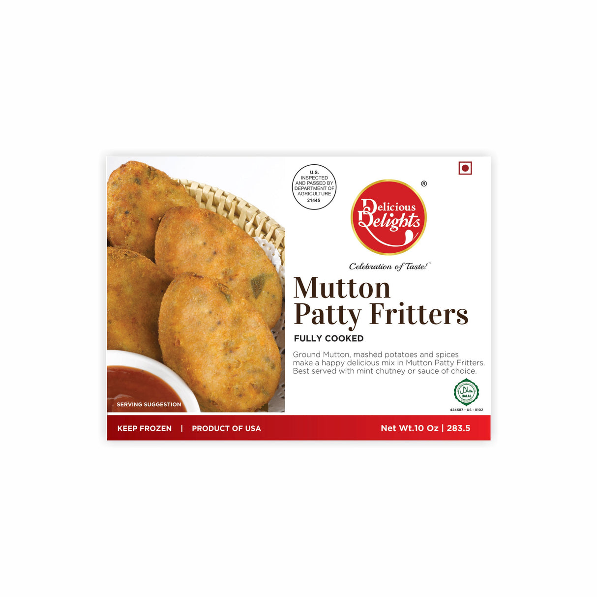 DELICIOUS DELIGHT MUTTON PATTY FRITTERS