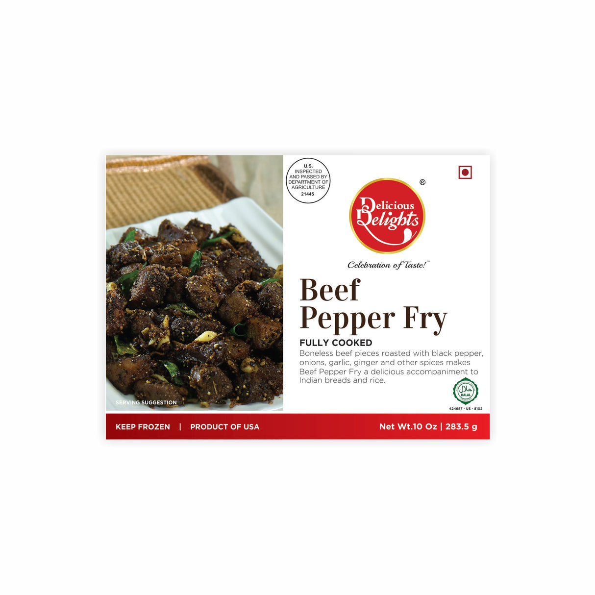 DELICIOUS DELIGHT BEEF PEPPER FRY