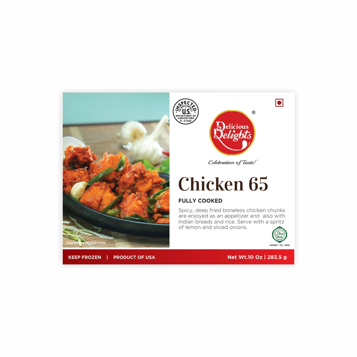 DELICIOUS DELIGHT CHICKEN 65