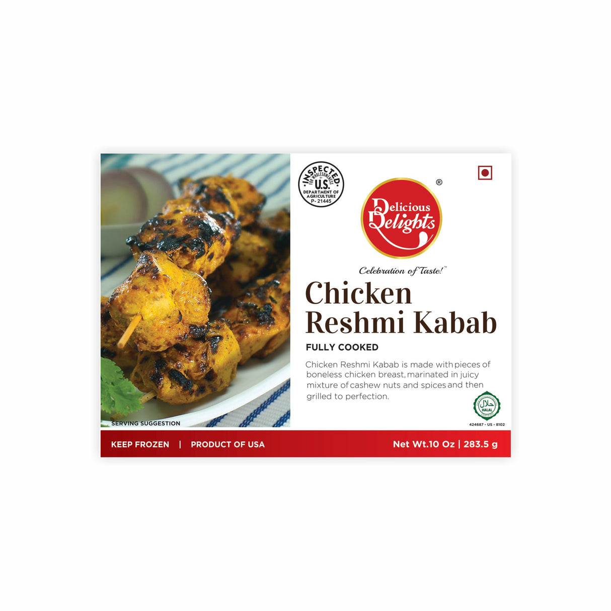 DELICIOUS DELIGHT CHICKEN RESHMI KABAB