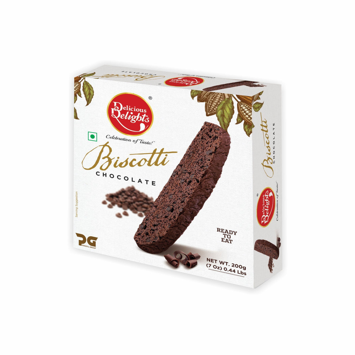 DELICIOUS DELIGHTS BISCOTTI CHOCOLATE