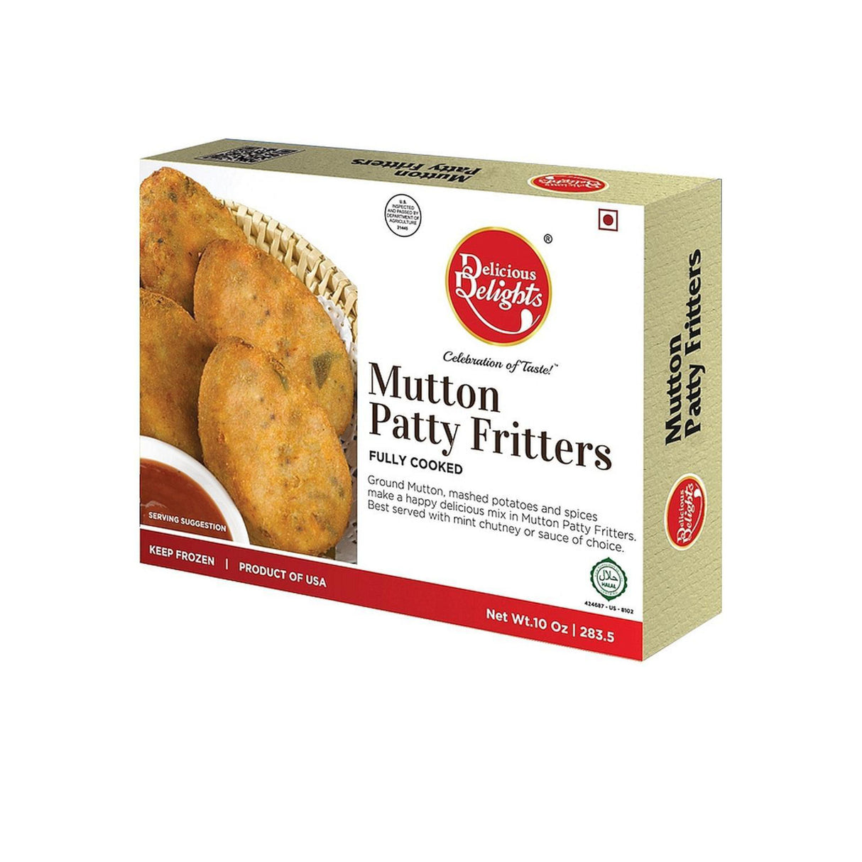 DELICIOUS DELIGHTS MUTTON PATTY FRITTERS