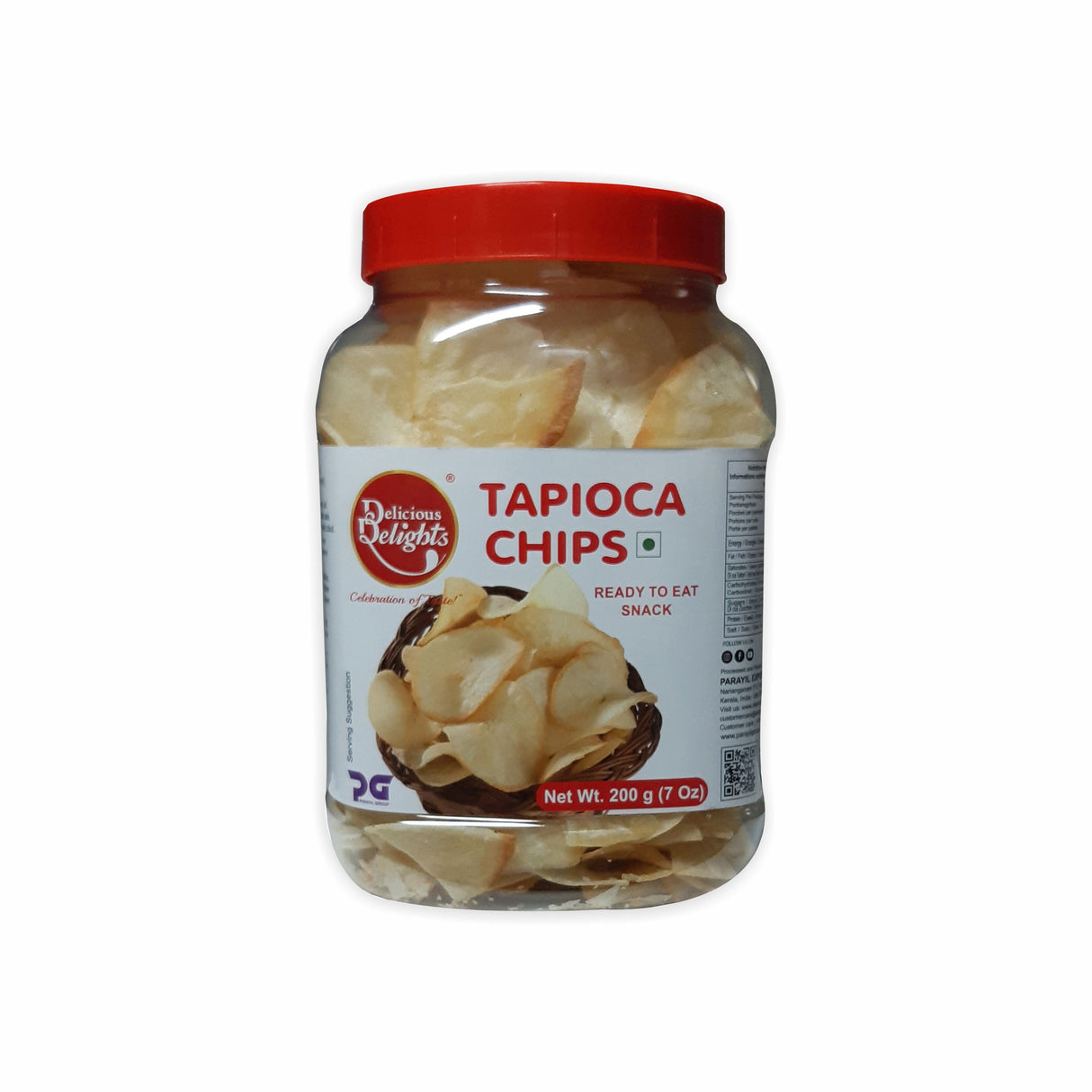 DELICIOUS DELIGHTS TAPIOCA CHIPS