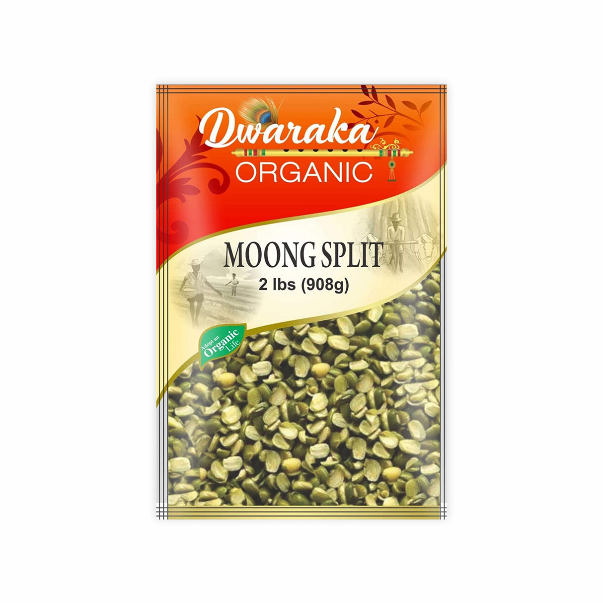 DWARAKA ORGANIC MOONG BEAN SPLIT