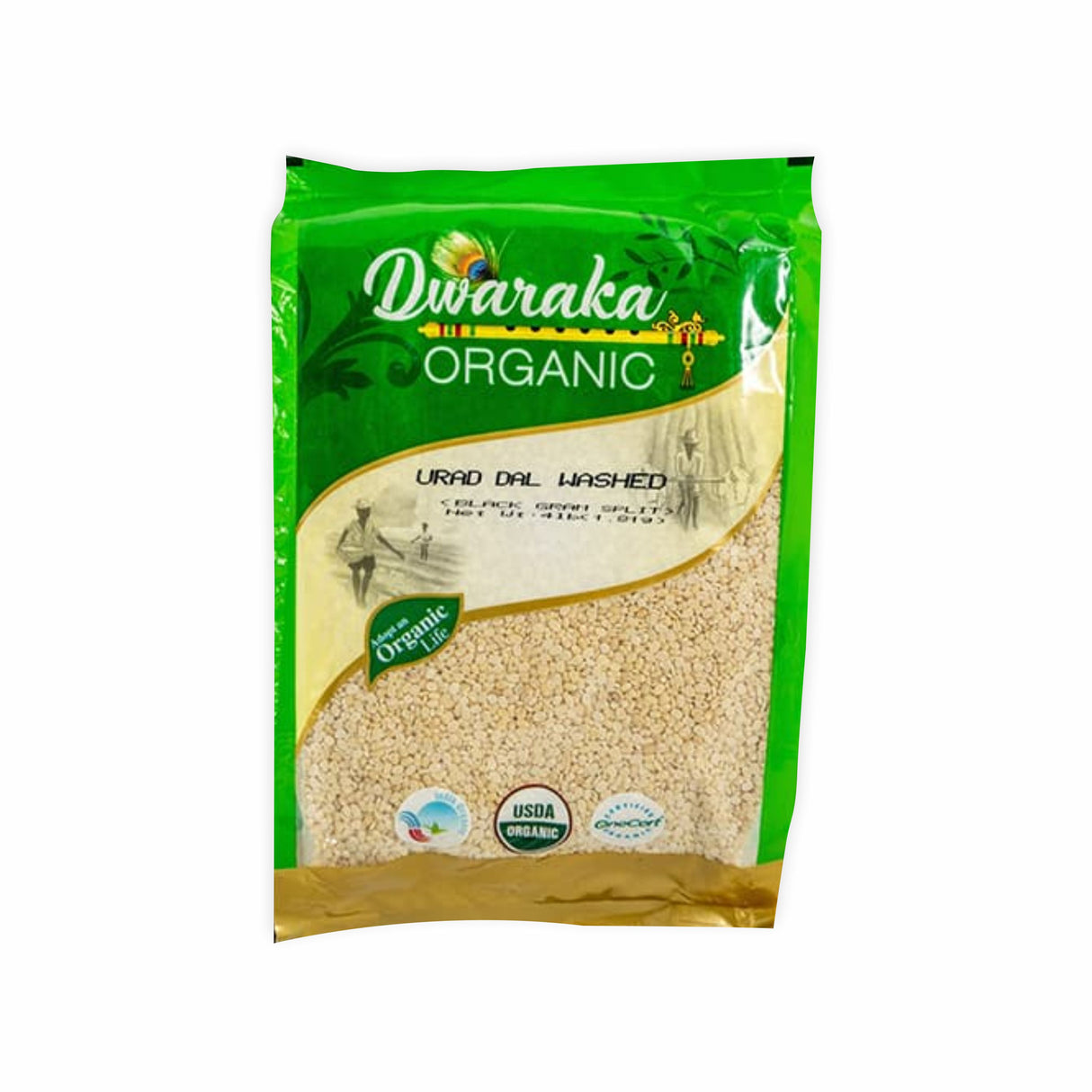 DWARAKA ORGANIC URAD DAAL WASHED