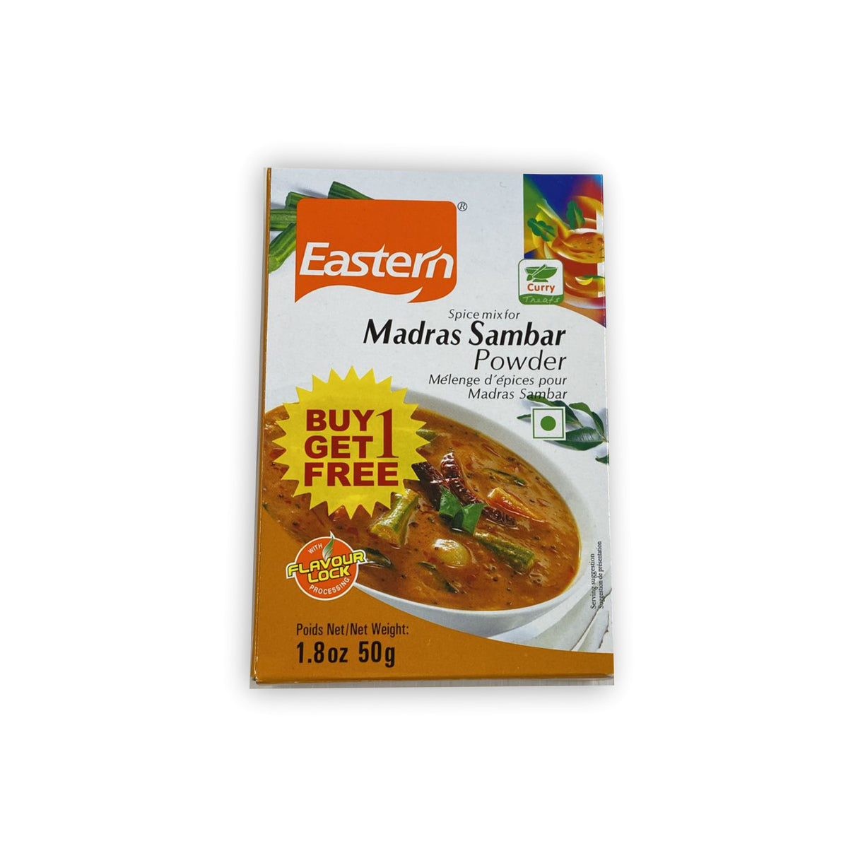 EASTERN MADRAS SAMBAR MASALA 50GM