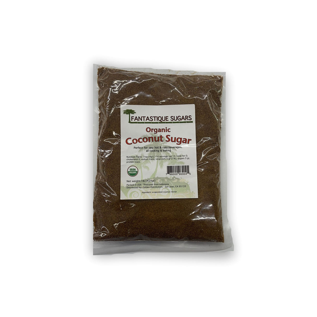 FANTASTIQUE SUGARS ORGANIC COCONUT SUGAR