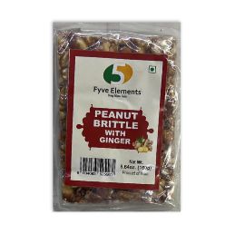 FYVE ELEMENTS PEANUT BRITTLE WITH GINGER