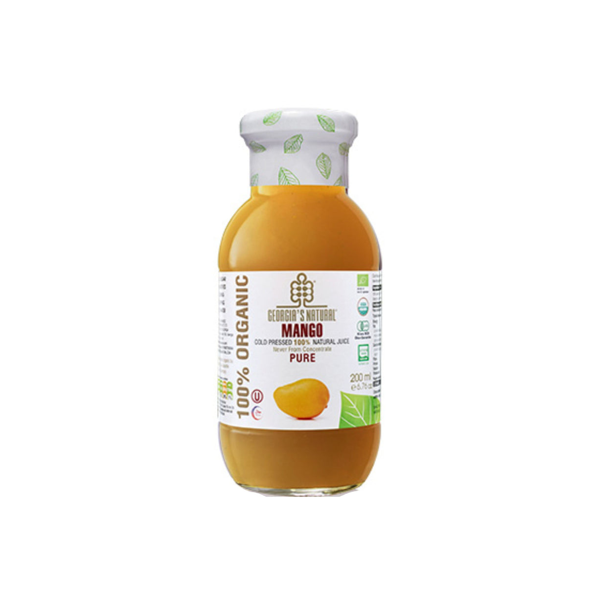 GEORGIA'S NATURAL ORGANIC MANGO JUICE 1 LTR