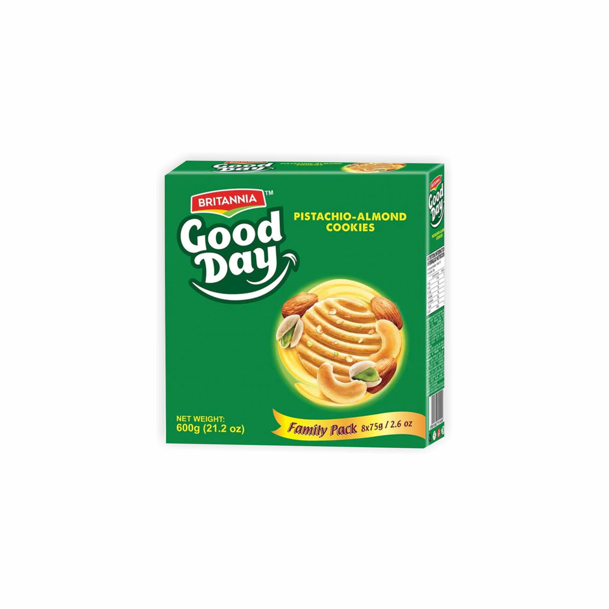 GOOD DAY PISTACHIO-ALMONDS COOKIES FAMILY PACK