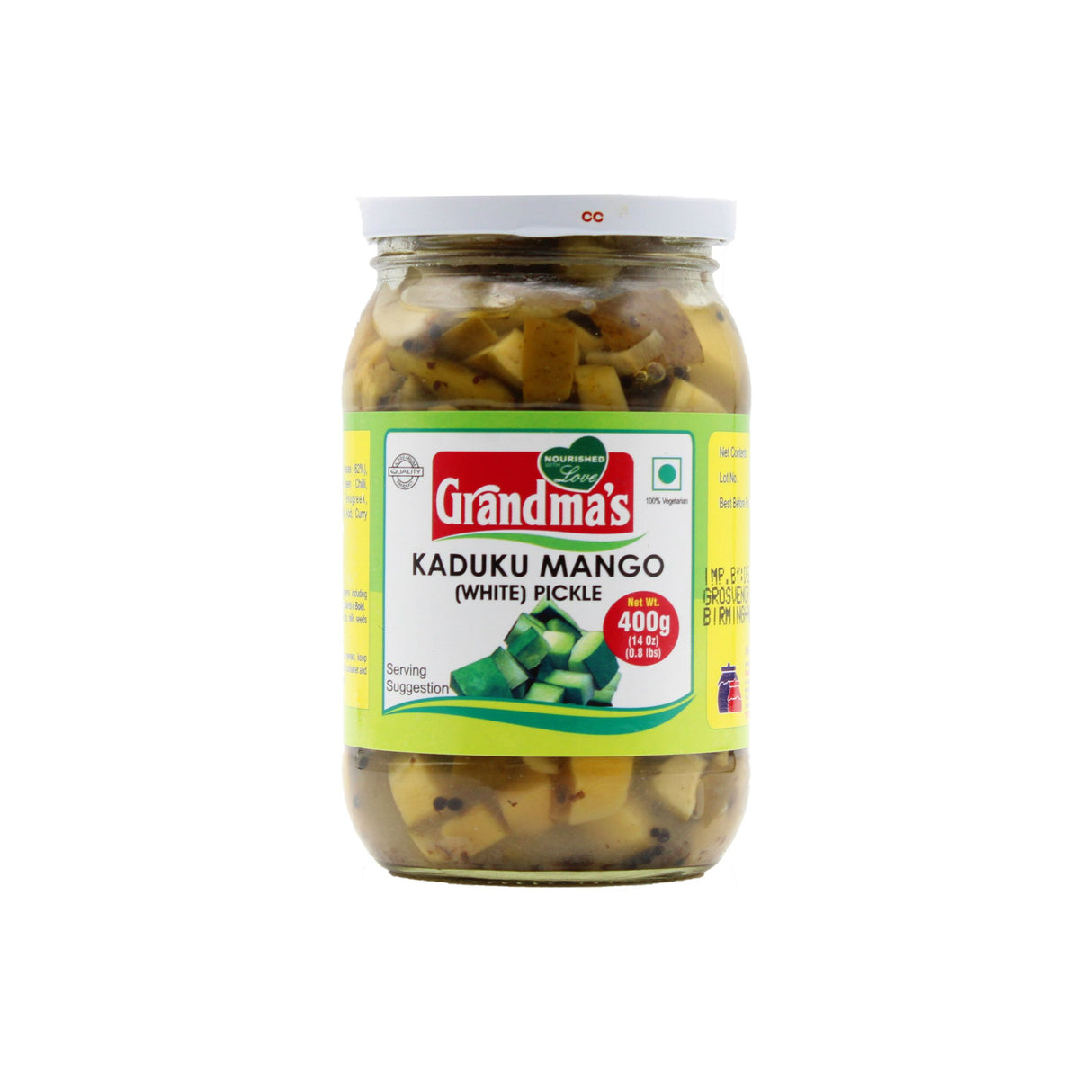 GRANDMA'S KADUKU MANGO PICKLE