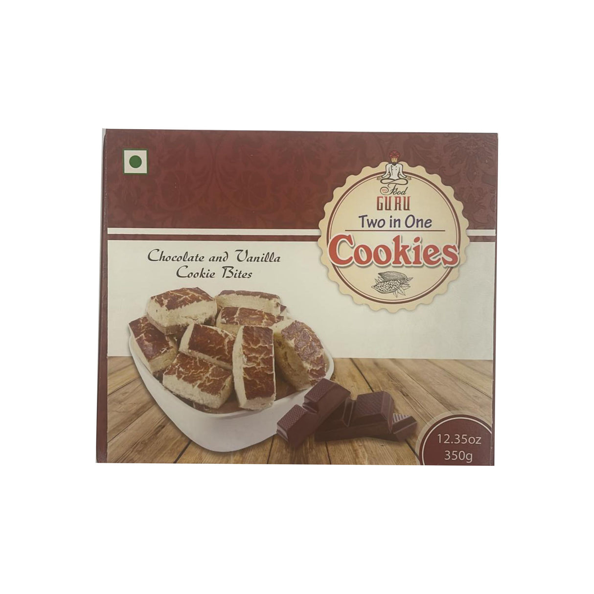 GURU TWO IN ONE - CHOCOLATE & VANILLA COOKIE BITES