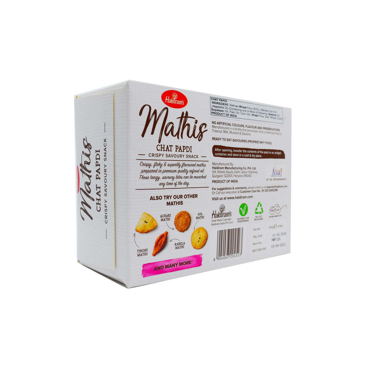 HALDIRAMS MATHIS CHAT PAPDI