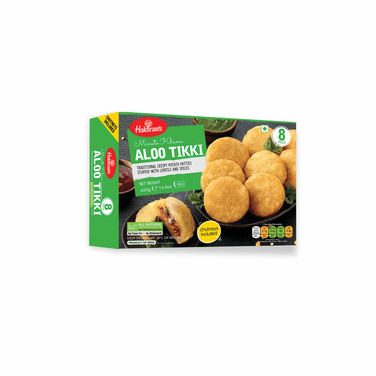 HALDIRAMS ALOO TIKKI 40PCS