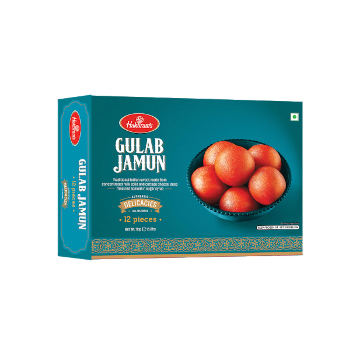 HALDIRAMS GULAB JAMUN 12PCS