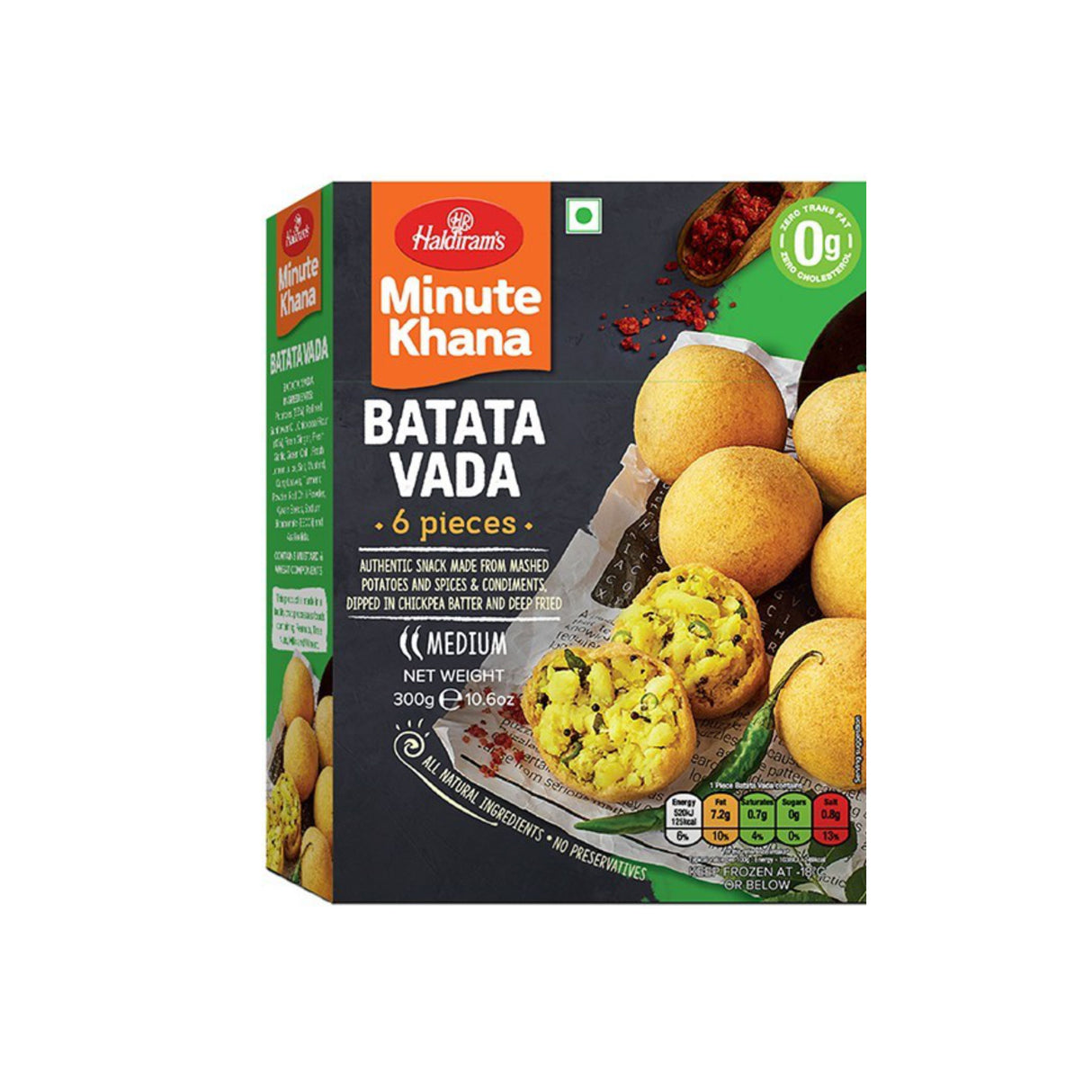 HALDIRAMS MINUTE KHANA BATATA VADA 6PCS