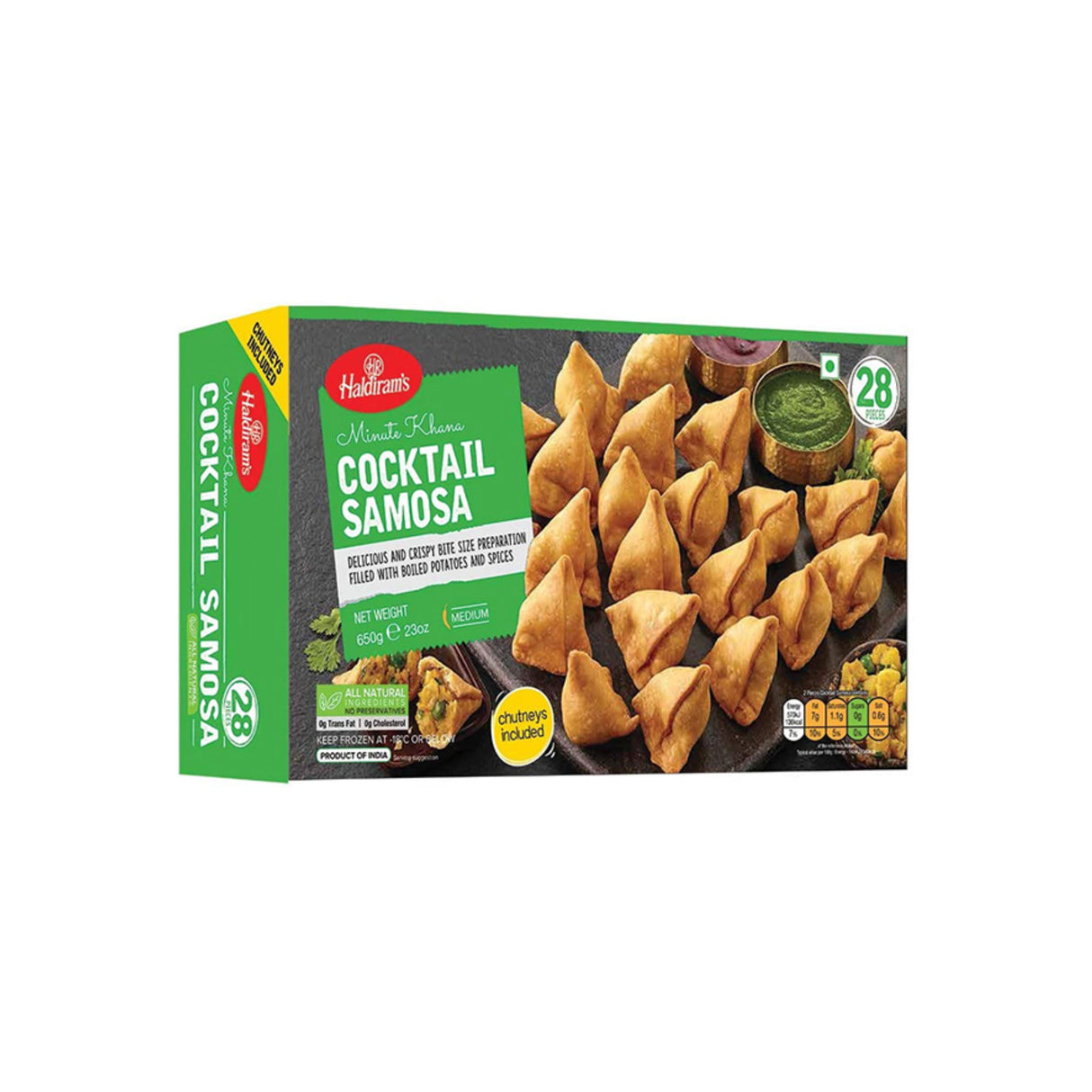 HALDIRAMS MINUTE KHANA COCKTAIL SAMOSA