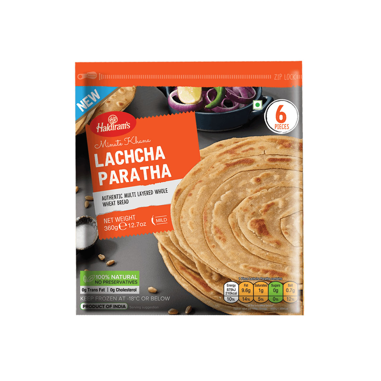 HALDIRAMS MINUTE KHANA LACHCHA PARATHA