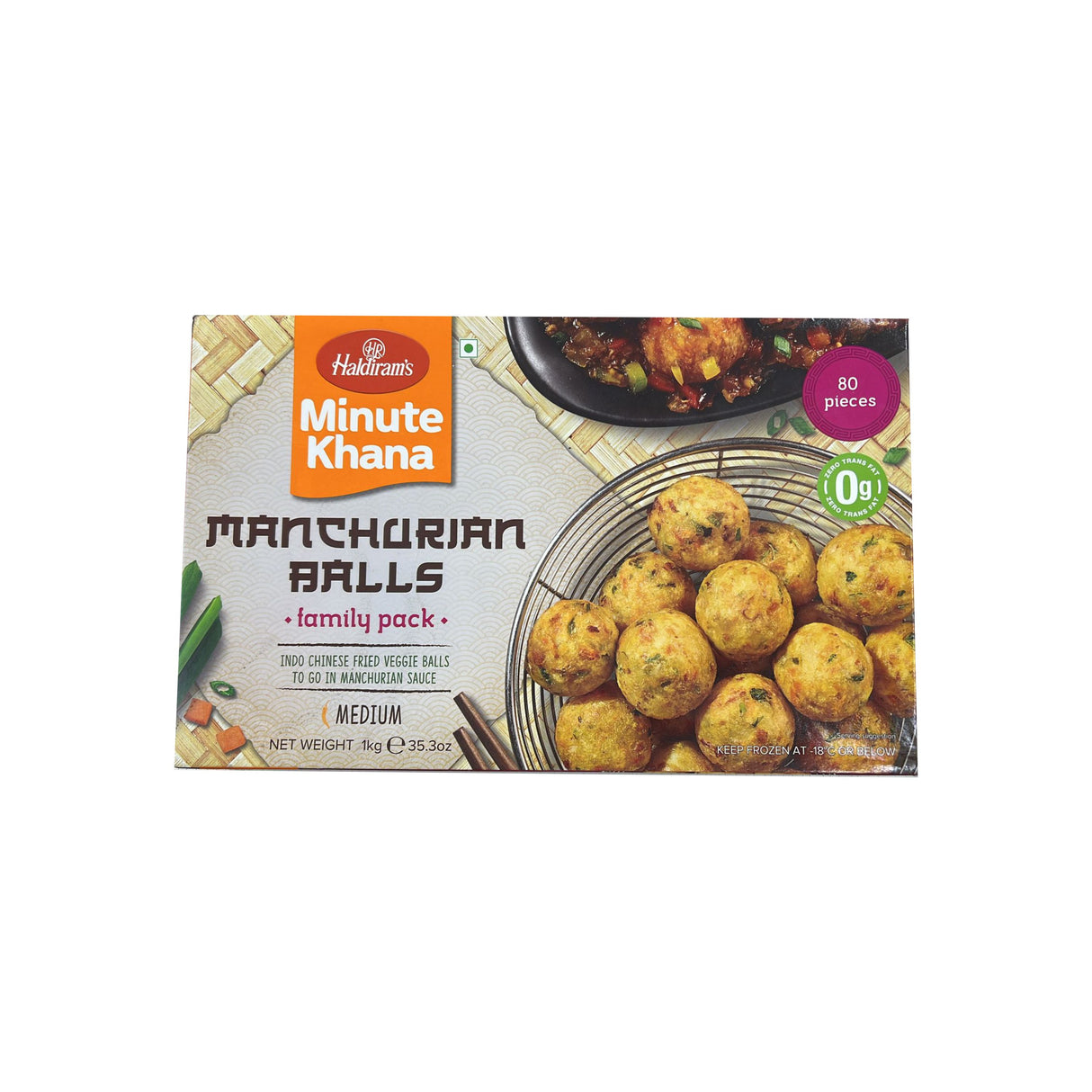 HALDIRAMS MINUTE KHANA MANCHURIAN BALLS