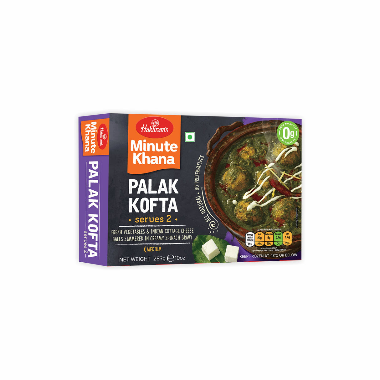 HALDIRAMS MINUTE KHANA PALAK KOFTA