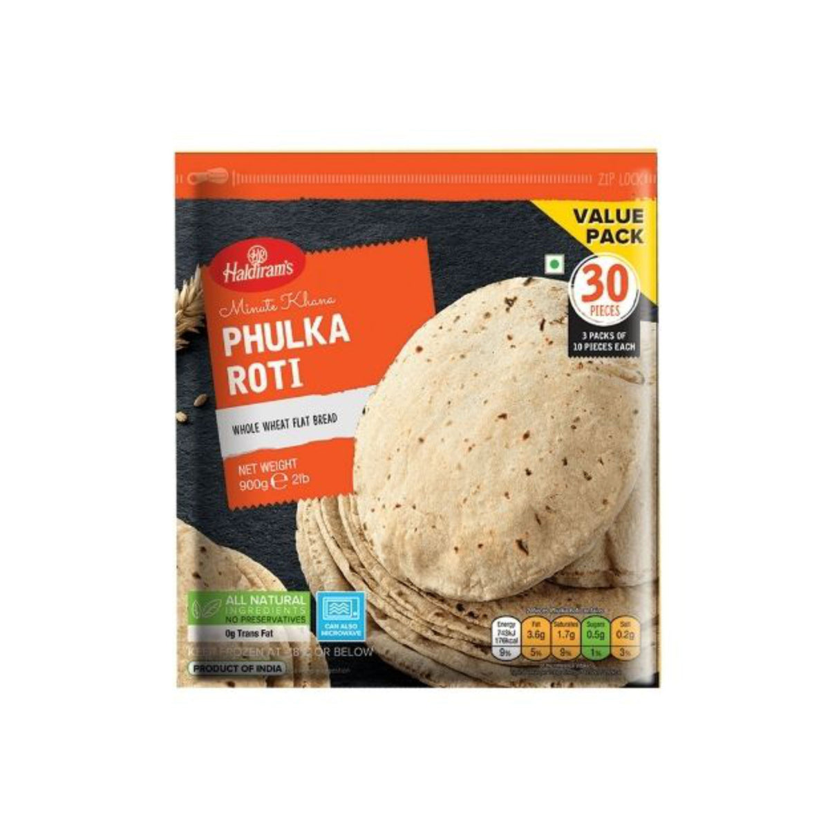 HALDIRAMS MINUTE KHANA PHULKA ROTI