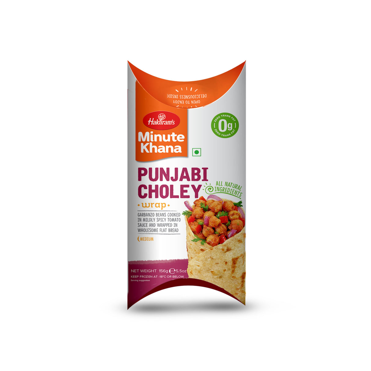 HALDIRAMS MINUTE KHANA PUNJABI CHOLEY WRAP