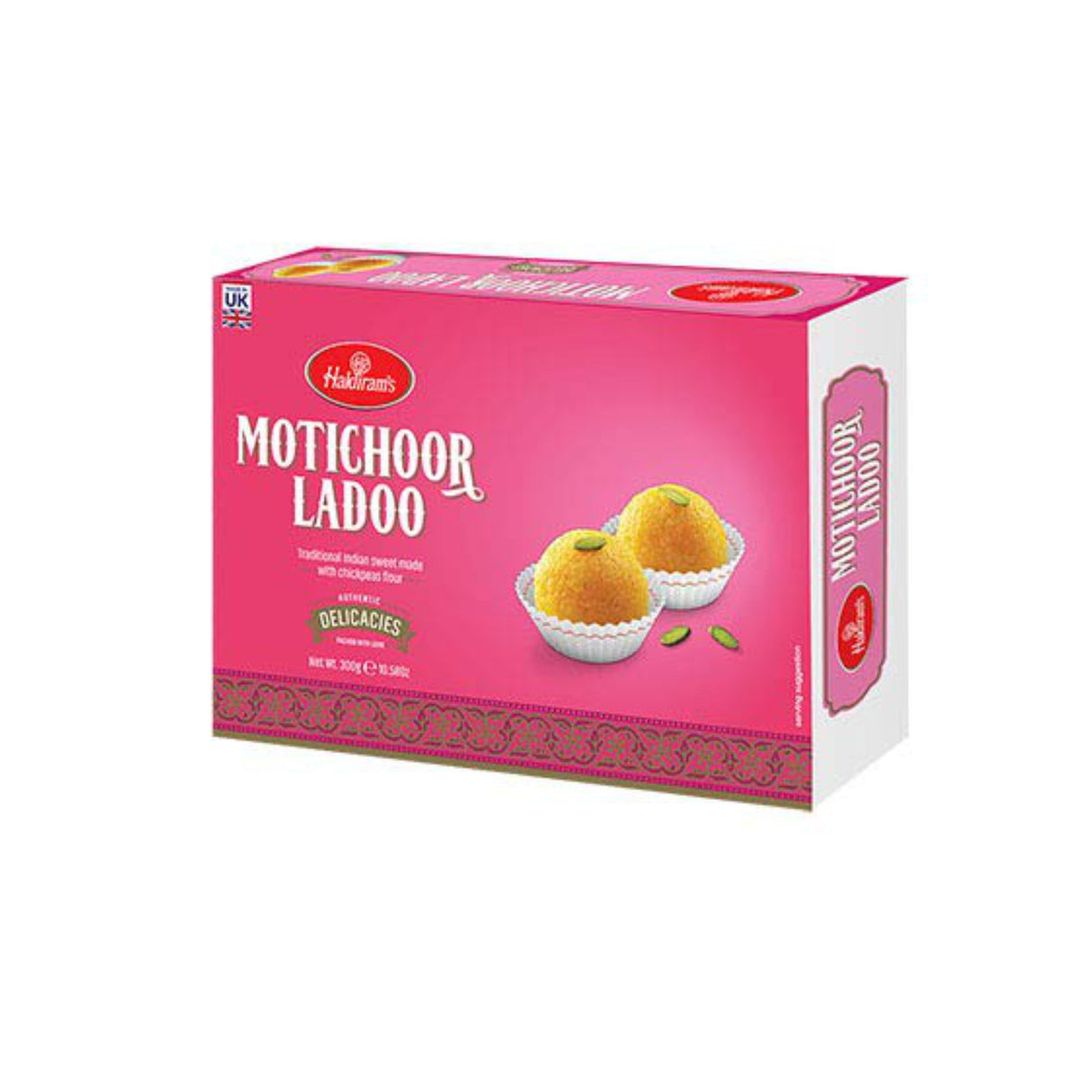 HALDIRAMS MOTICHOOR LADOO 12PCS