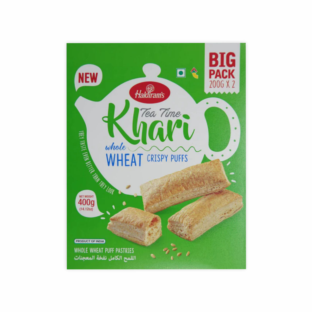 HALDIRAMS TEA TIME KHARI WHOLE WHEAT