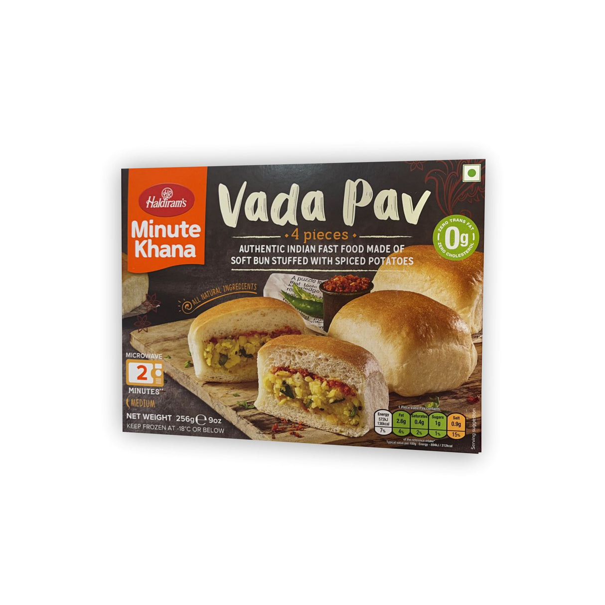 HALDIRAM'S MINUTE KHANA VADA PAV 4 PIECES