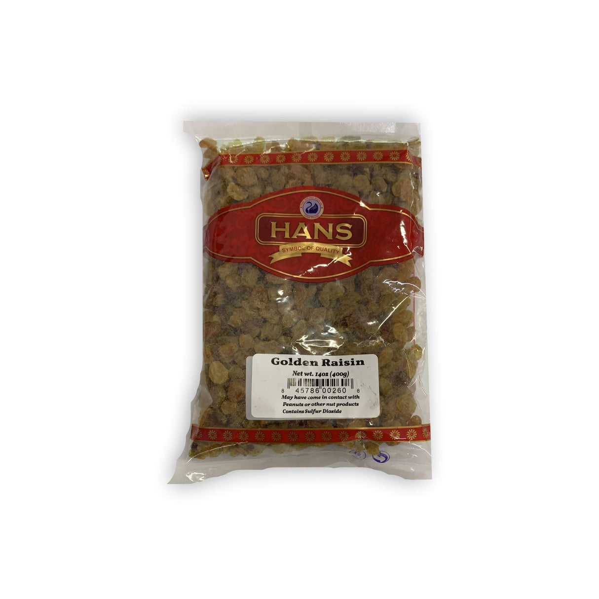 HANS GOLDEN RAISIN (400GM)