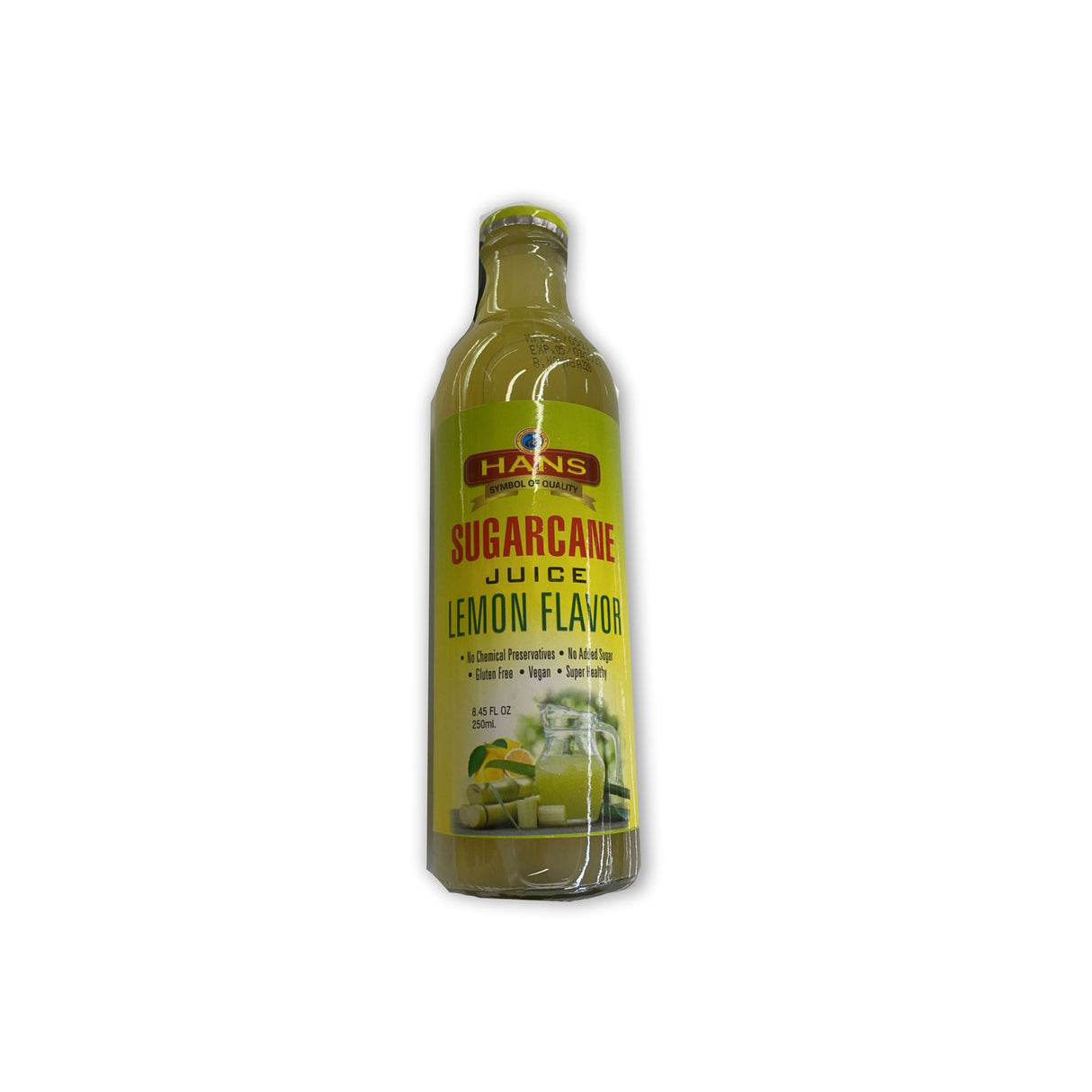 HANS SUGARCANE JUICE LEMON FLAVOUR JUICE 200ML