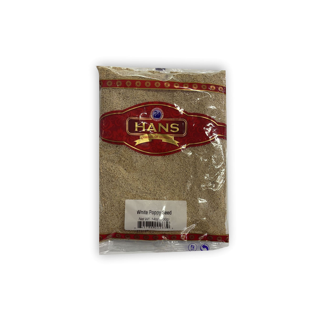 HANS WHITE POPPY SEEDS (400GM)