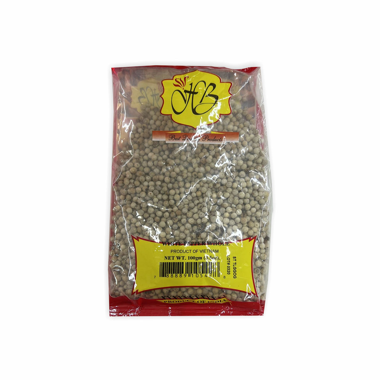 HB WHITE PEPPER WHOLE