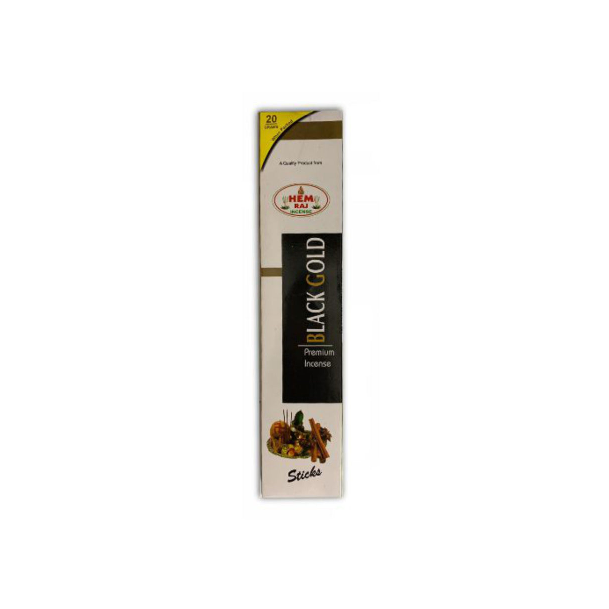 HEM RAJ BLACK GOLD PREMIUM INCENSE STICKS