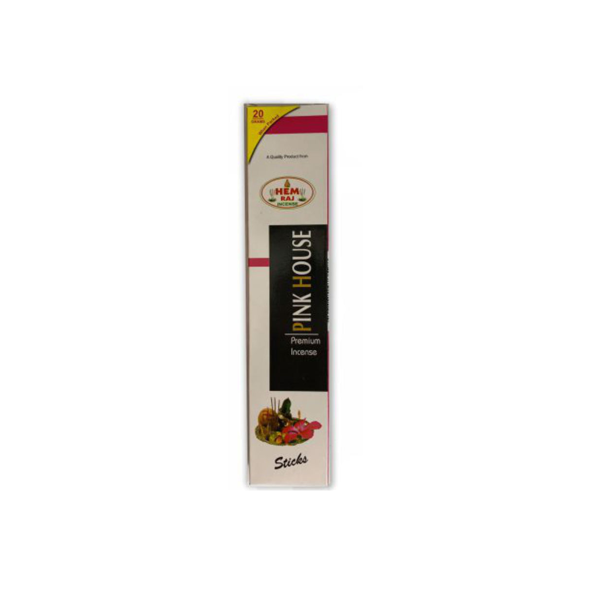 HEM RAJ PINK HOUSE PREMIUM INCENSE STICKS