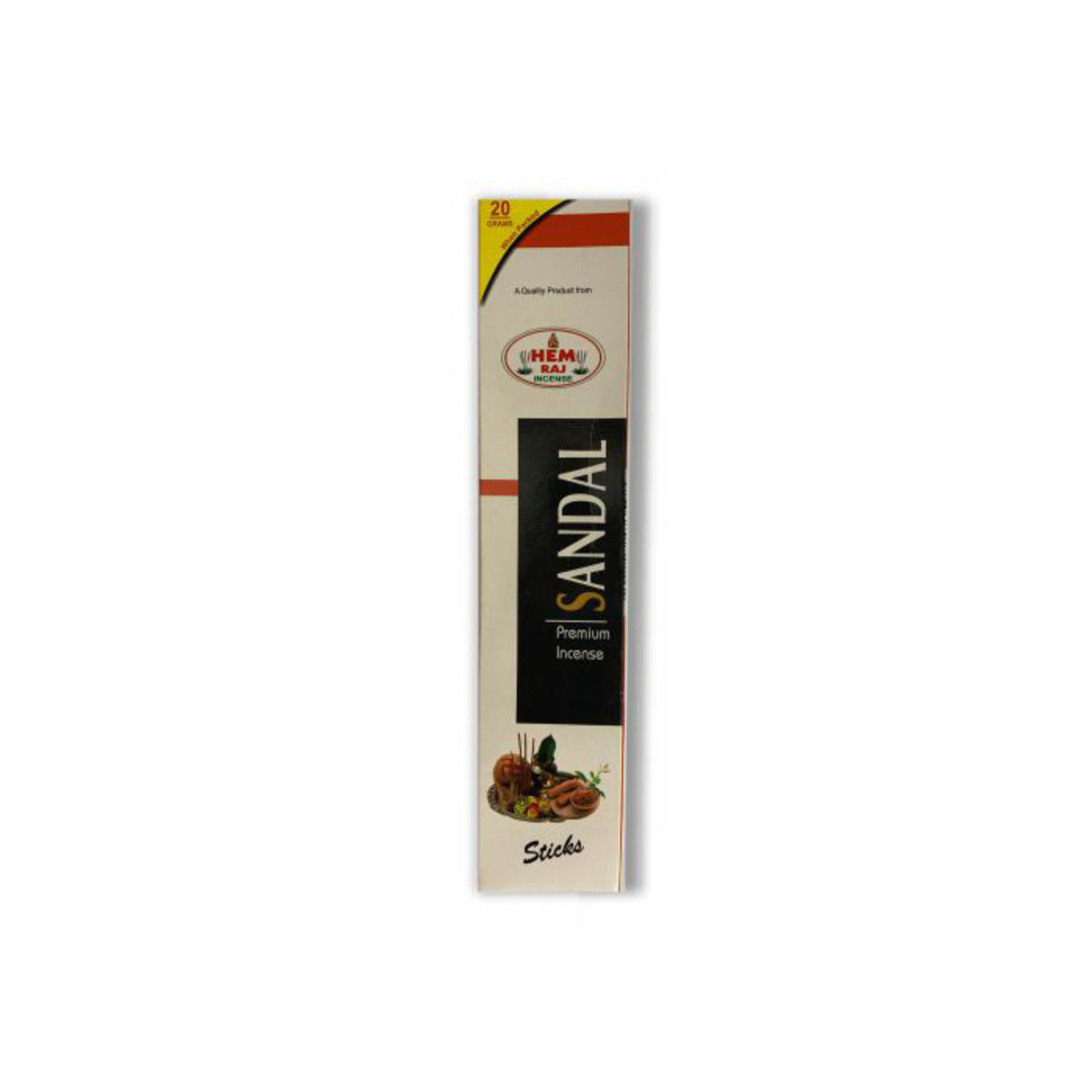 HEM RAJ SANDAL PREMIUM INCENSE STICKS