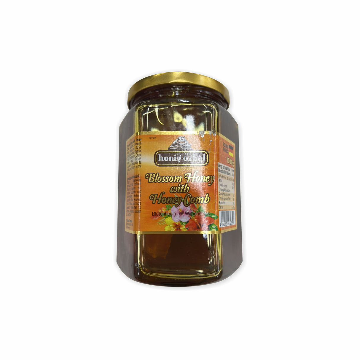 HONIG OZBAL BLOSSOM HONEY WITH HONEY COMB