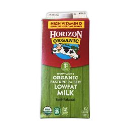 HORIZON ORGANIC PASTURE RAISED LOWFAT MILK